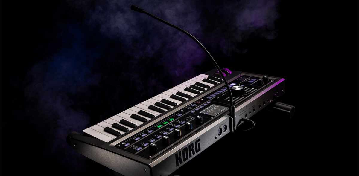 KORG microKORG mk2 MBK（Metallic Black)4