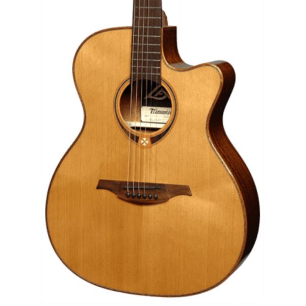 Lag T118ACE Auditorium Cutaway Acoustic-Electric Natural ][ Gitara elektro-akustyczna