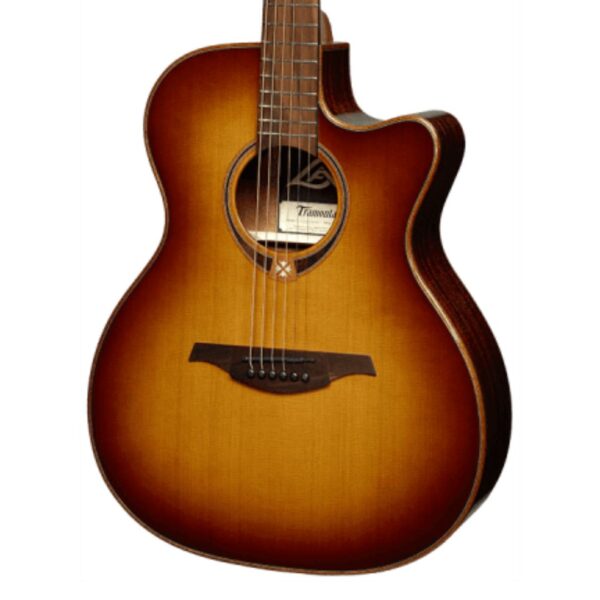Lag T118ACE-BRS Auditorium Cutaway Acoustic-Electric Brown Shadow ][ Gitara elektro-akustyczna