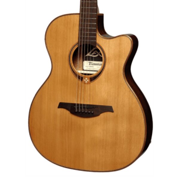 Lag T118ASCE Auditorium Slim Cutaway Acoustic-Electric Natural ][ Gitara elektro-akustyczna