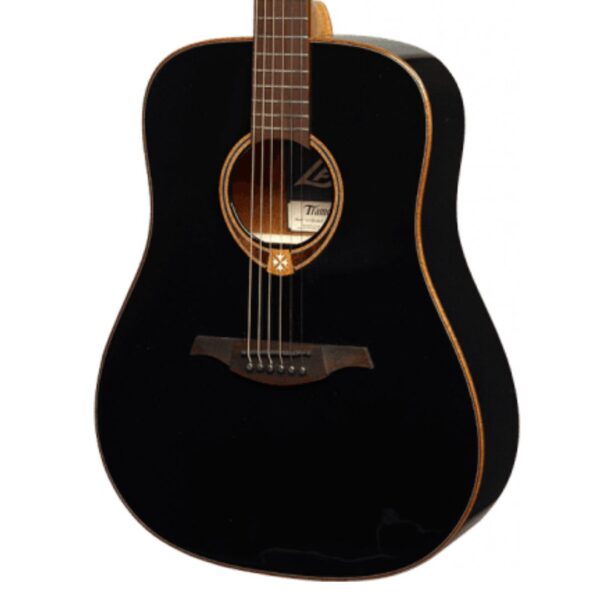 Lag T118D-BLK Dreadnought Black ][ Gitara akustyczna