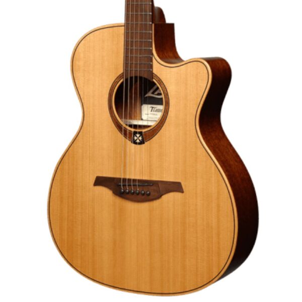Lag T170ACE Auditorium Cutaway Acoustic-Electric Natural ][ Gitara elektro-akustyczna