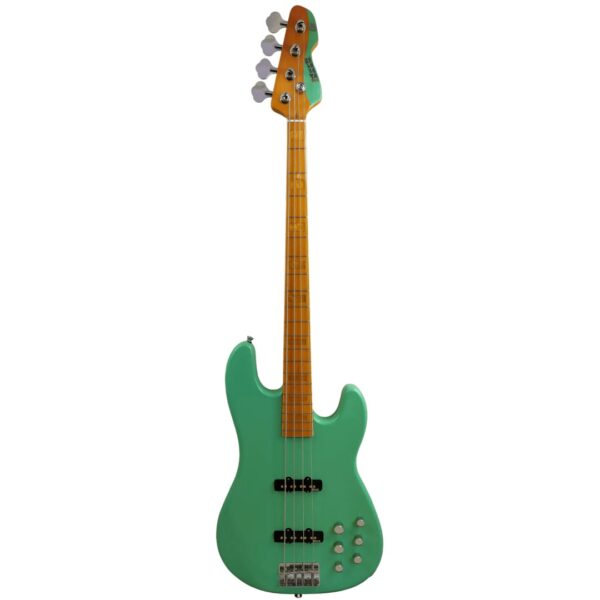 MarkBass MB GV 4 Gloxy Val Surf Green CR MP ][ 4-strunowa gitara basowa0