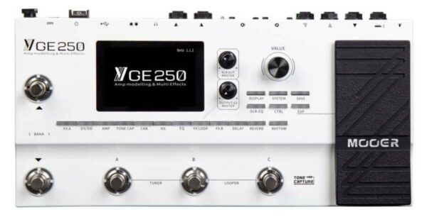 Mooer GE250 | Multiefekt gitarowy z pedałem ekspresji