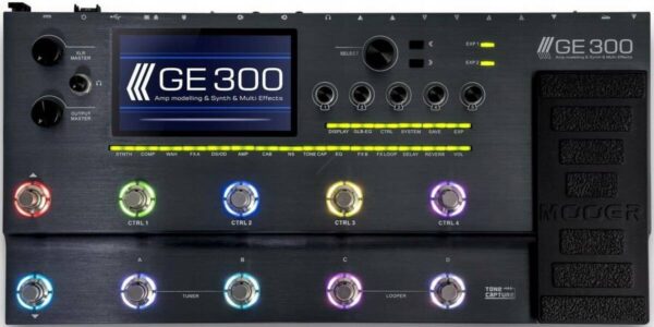 Mooer GE300 | Multiefekt gitarowy z pedałem ekspresji