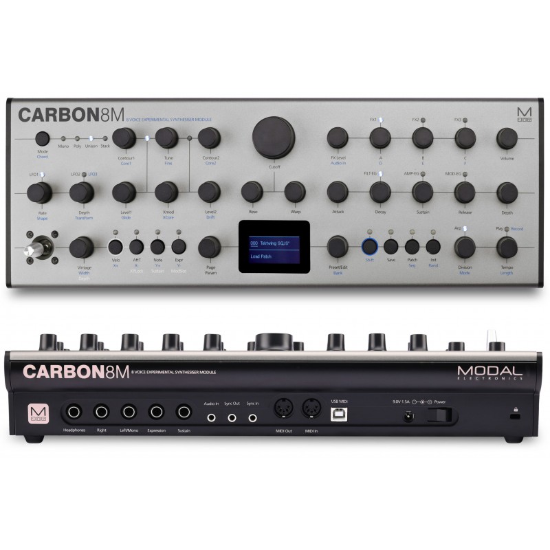 NOWOŚĆ Modal Carbon8 M Moduł syntezatora 8-głosowy NOWOŚĆ Modal Carbon8 M Moduł syntezatora 8-głosowy