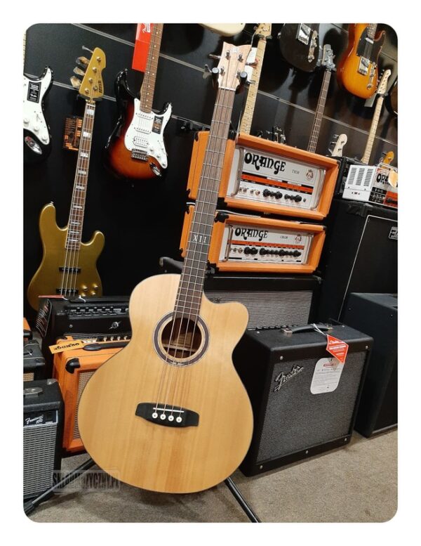 Ortega D538-4 || 4-strunowa elektro-akustyczna gitara basowa0