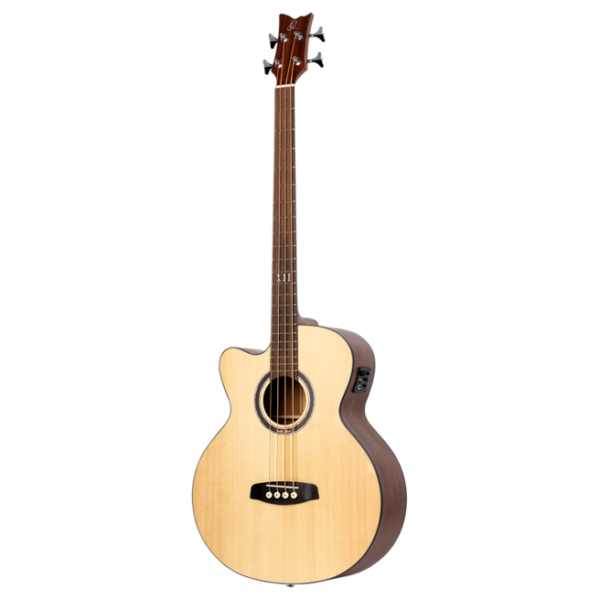Ortega D538-4-L ][ Leworęczna 4-strunowa elektro-akustyczna gitara basowa