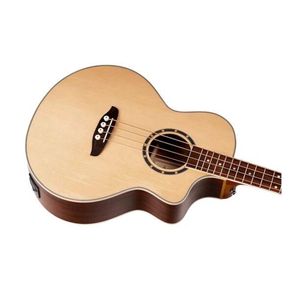 Ortega D7CE-4 | 4-strunowa akustyczna gitara basowa0
