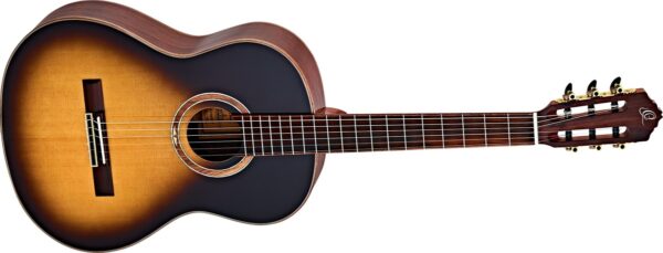 Ortega R158SN-TSB Lity top Podpalana | Gitara klasyczna 4/4