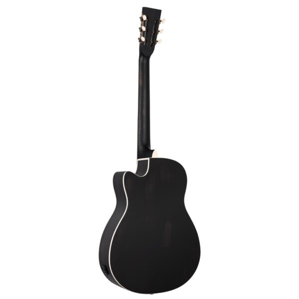 Ortega RRG40CE-DBK ][ Elektro-akustyczna gitara rezofoniczna0