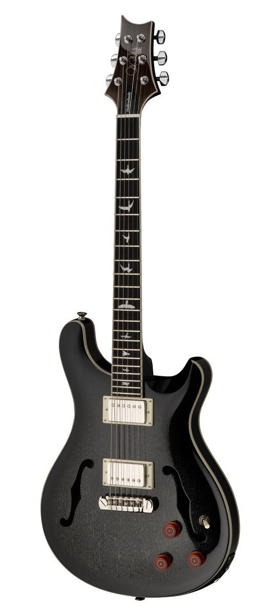 PRS SE Hollowbody Standard Piezo Dog Hair Smokeburst - gitara elektryczna0