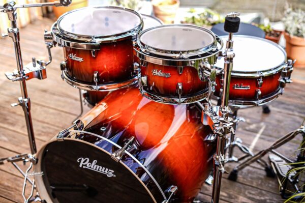 Polmuz Birch Model 3 (18/12/14/14) Red Fade