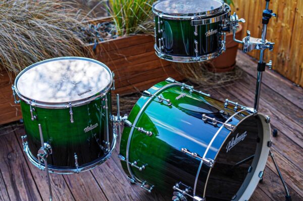 Polmuz Drums Model 2 Maple 20/12/16 Green Fade - expo