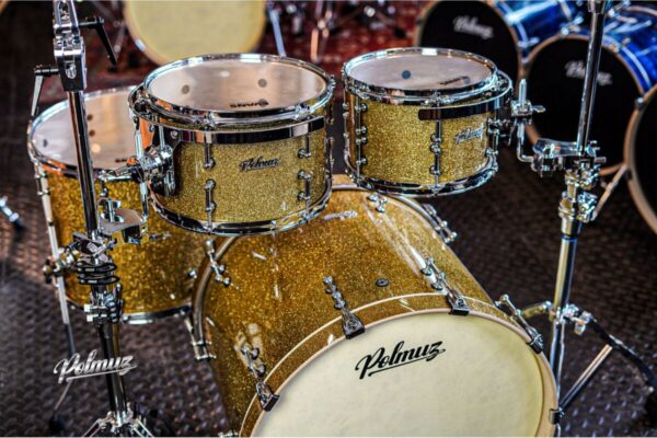 Polmuz Drums Model 2 Maple 22/10/12/16 champagne gold sparkle0