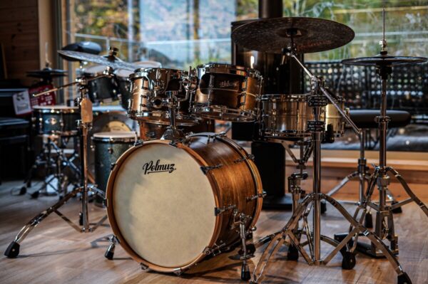 Polmuz Maple Model 1 - 20/10/12//14/16 - Inlayed Satin Dark Brown