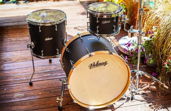Polmuz Maple Model 1 - 20/10/14 - Satin black flat mat Oil natural hoop
