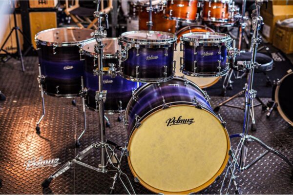 Polmuz Maple Model 1 - 22/10/12/16/18 - Artist Blue to black Fade0