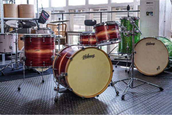 Polmuz Maple Model 1 - 22/12/16/14SD - Artist Red Jatoba Fade0