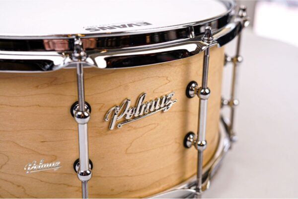 Polmuz model 1 Maple 14x5,5 Marching Snare - werbel marszowy satin natural made in Poland0