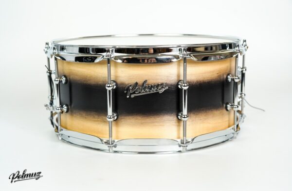 Polmuz model 1 Maple 14x6,5 Black Natural Fade made in Poland