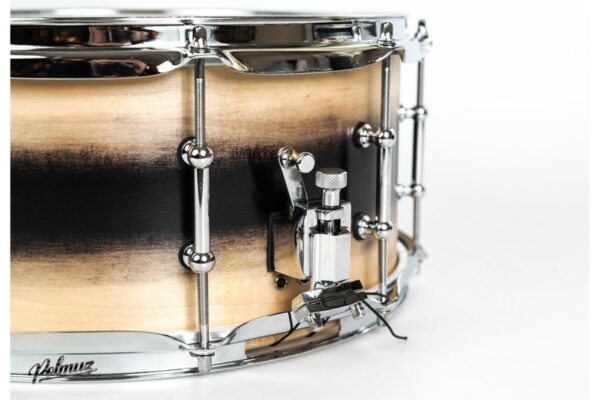 Polmuz model 1 Maple 14x6,5 Black Natural Fade made in Poland0