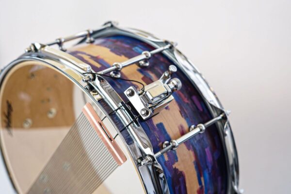 Polmuz model 1 Maple 14x6,5 Snare - cosmic art painting0