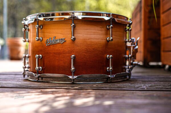 Polmuz model 1 Maple 14x8 Marching Snare - werbel marszowy satin natural made in Poland