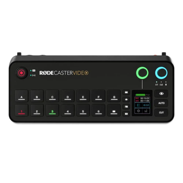 RodeCaster VIDEO + 2x Rode Wireless ME TX Studio do Podcastu Zestaw0
