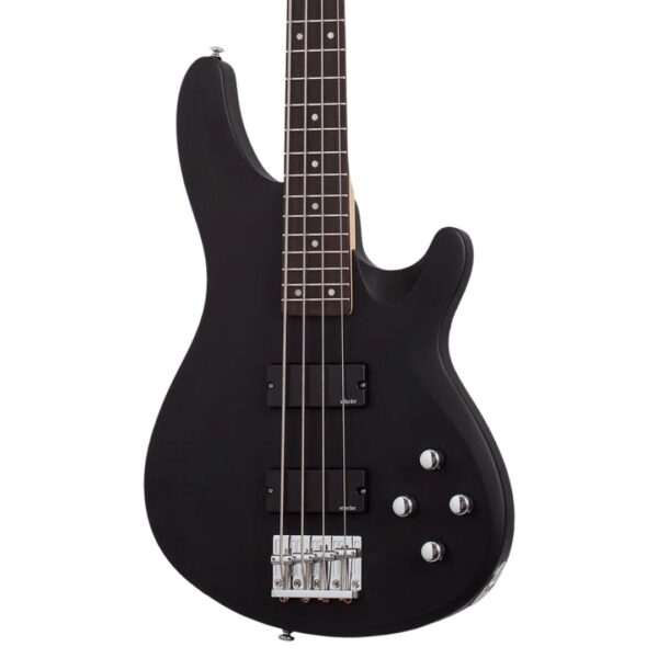 Schecter C-4 Deluxe Satin Black ][ Gitara basowa