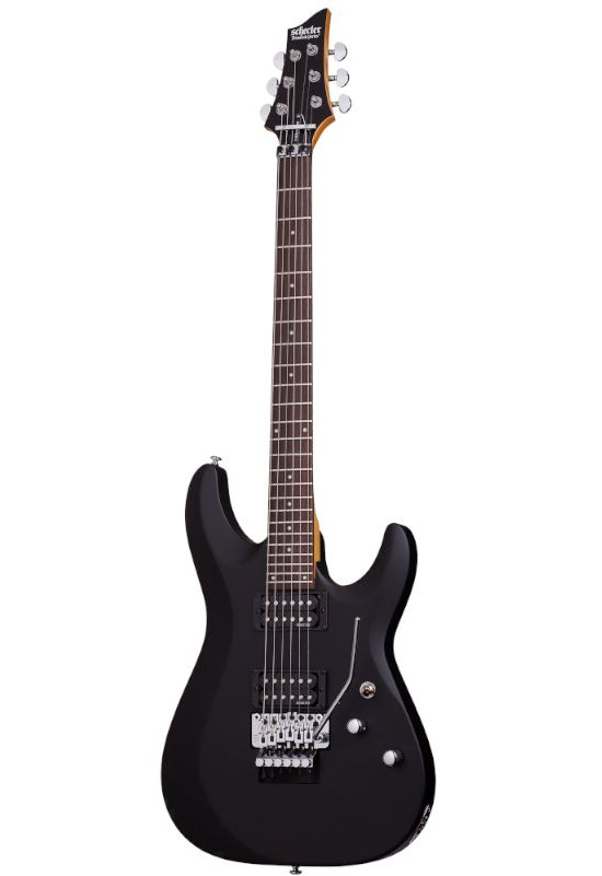 Schecter C-6 Deluxe FR Satin Black Expo