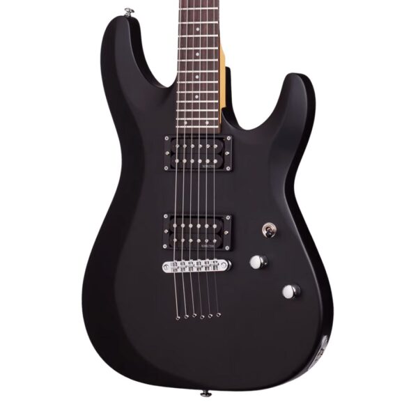 Schecter C-6 Deluxe Satin Black ][ Gitara elektryczna