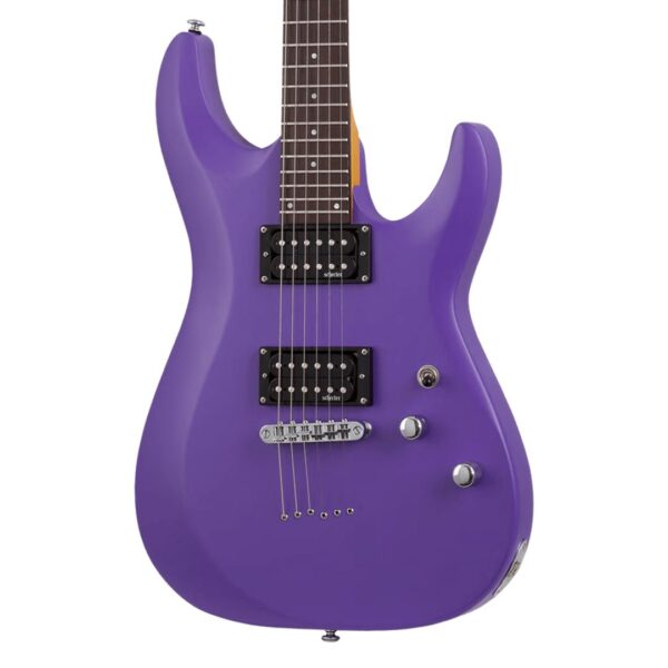 Schecter C-6 Deluxe Satin Purple ][ Gitara elektryczna