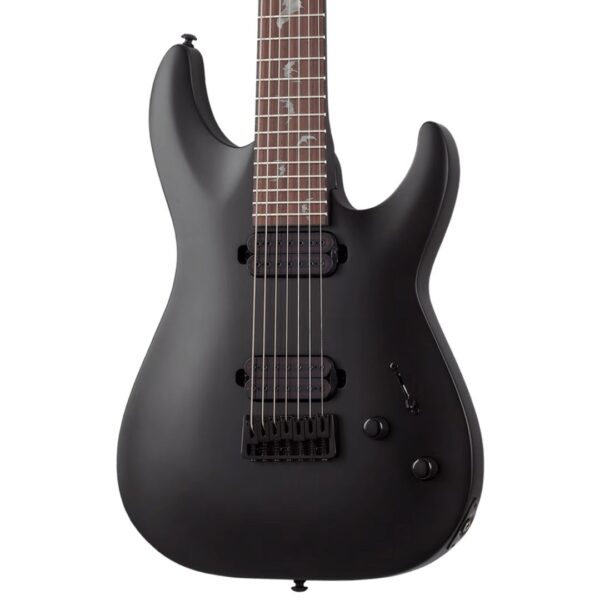 Schecter Damien-7 Satin Black ][ 7-strunowa gitara elektryczna