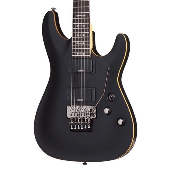 Schecter Demon-6 FR Aged Black Satin ][ Gitara Elektryczna