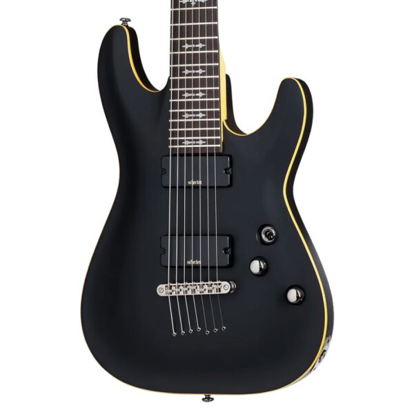 Schecter Demon-7 Aged Black Satin ][ 7-strunowa gitara elektryczna