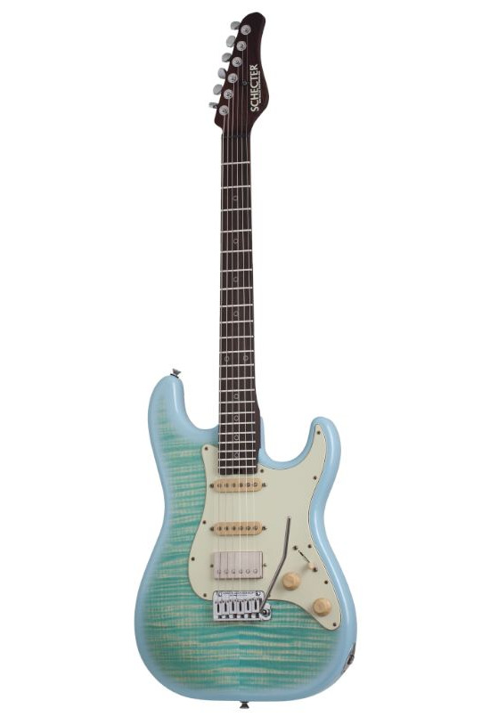 Schecter Nick Johnston Traditional USA Wembley FM Nitro Atomic Ice Expo