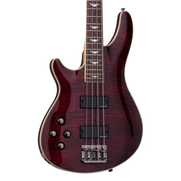 Schecter Omen Extreme-4 LH Black Cherry ][ Gitara basowa