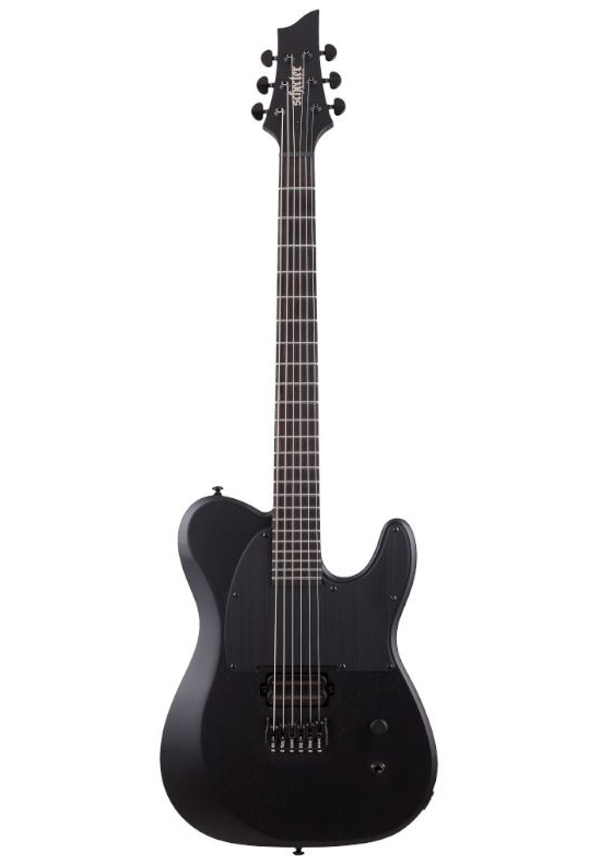 Schecter PT Black Ops Satin Black Open Pore Expo