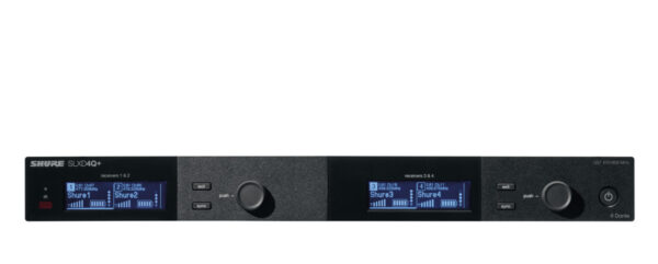 Shure SLXD4QDAN+E-G65 - Odbiornik poczwórny cyfrowy (470-606 MHz)
