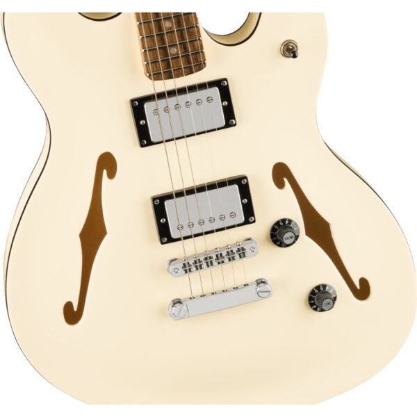 Squier Affinity Starcaster DLX LRL OWT ][ Gitara elektryczna typu semi hollow