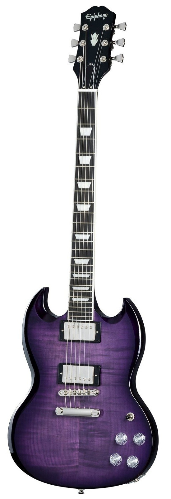 Epiphone SG Modern Figured (Incl. Premium Gig Bag) Purple Burst gitara elektryczna