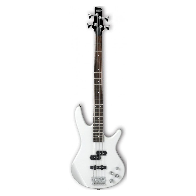 Gitara basowa Ibanez GSR200-PW + Wzmacniacz 20W + Kabel + Tuner + Statyw0