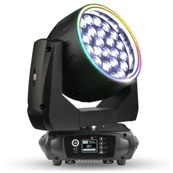 LIGHT4ME VENOM WASH 28x15 RING głowica ruchoma LED0