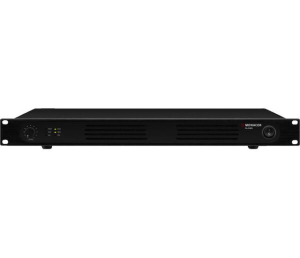 Monacor PA-948S - Wzmacniacz mocy PA, mono, 480W&ltsub&gtRMS&lt/sub&gt
