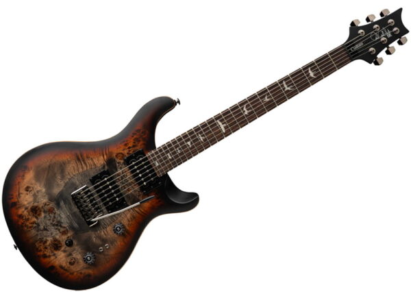 PRS SE Custom 24-08 Poplar Burl Limited Edition Charcoal Cherry Midnight Burst – gitara elektryczna
