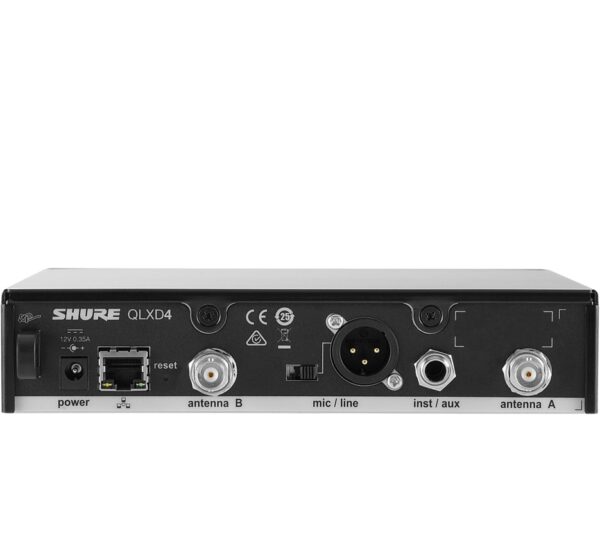 Shure QLXD4E-K51 - odbiornik cyfrowy (606-670 MHz)