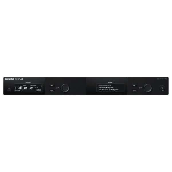 Shure SLXD4DE-H56 - Odbiornik podwójny cyfrowy (518-526 MHz)