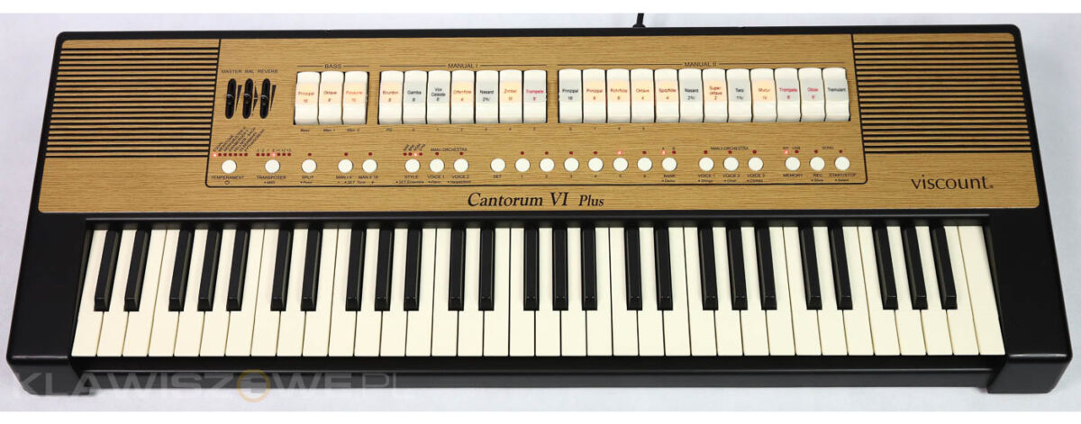 Viscount Cantorum VI PLUS organy sakralne1