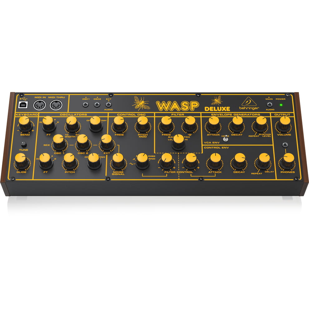 Behringer WASP Deluxe – syntezator analogowy Behringer WASP Deluxe – syntezator analogowy